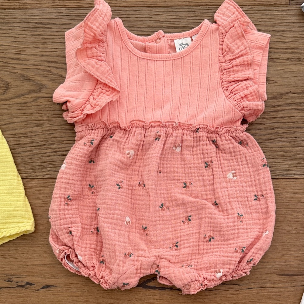 Lot of Baby Girl Clothes Janie and Jack Disney Matching Sets 0-6 months - Picture 7 of 14